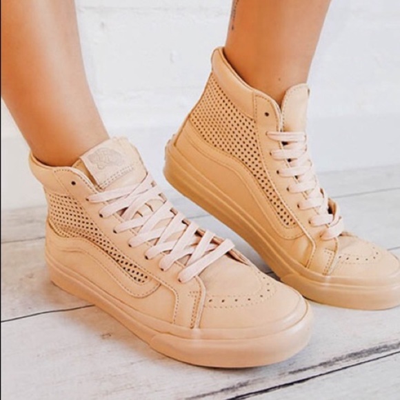 Vans Shoes - Vans-SK8-Hi Slim Cut out Square Amberlight leather